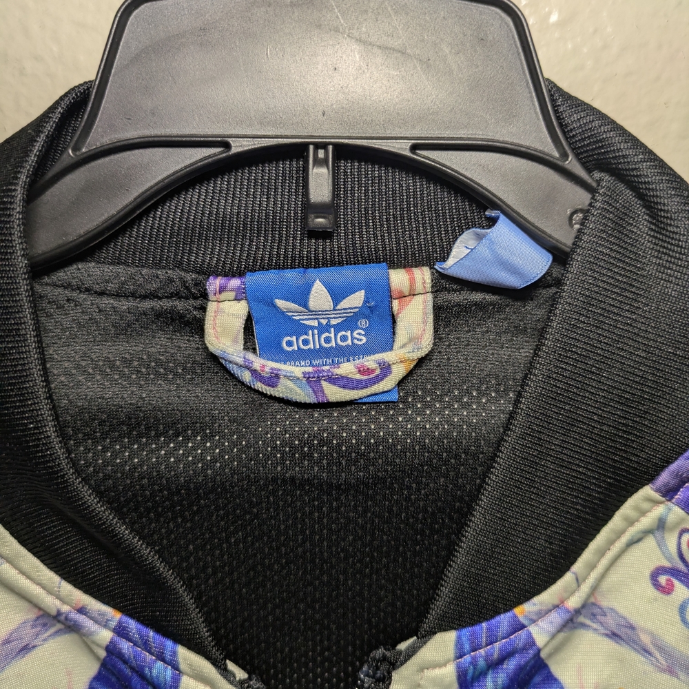 Adidas Colorful Floral Pattern Jacket - Picture 3 of 8